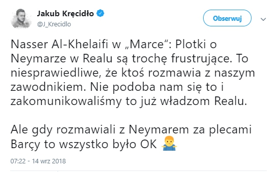 PREZYDENT PSG o rozmowach innych klubów z NEYMAREM!